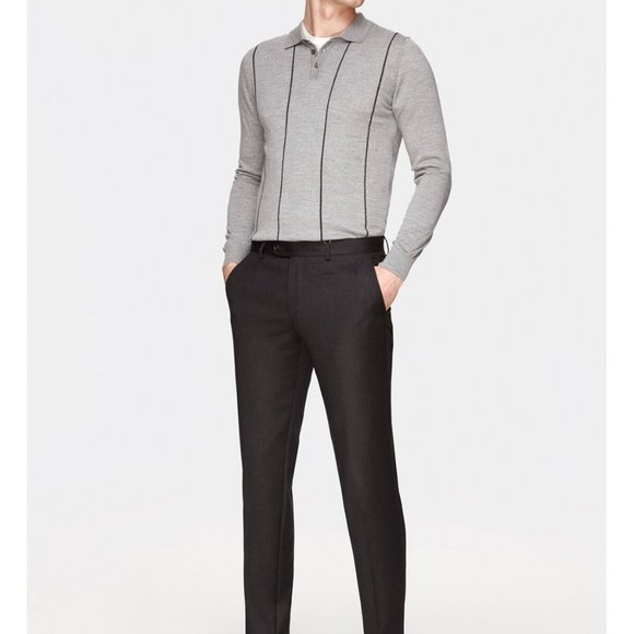 DAMAT Black Black Dress Pants - Picture 1 of 7